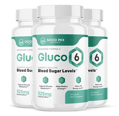 Gluco6 3 bottle supply