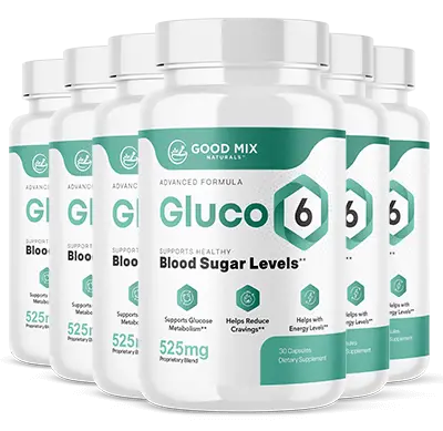 Gluco6 6 bottle pack best value